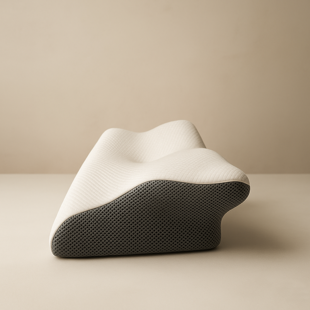 BUY ONE GET ONE FREE - Kokyū - YORU Anti Snoring Pillow - Fitting back/side/stomach sleeper - Elevated Contour Memory Foam - Anti-Sweat - 60x40x12cm