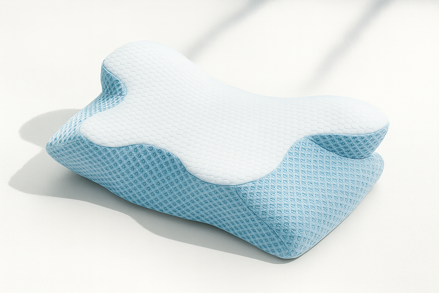 BUY ONE GET ONE FREE - Itamikei – YORU Jaw/TMJ Relief Pillow - Teeth grinding/Clenching/Jaw thrusting/Bruxism - Back/Side/Stomach Sleeper - Pressure Distributing Memory Foam - Anti-Sweat - 60x30x13cm