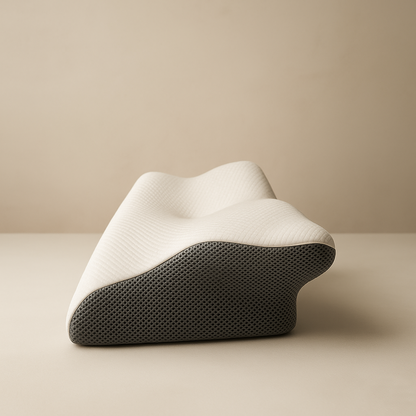 BUY ONE GET ONE FREE - Kokyū - YORU Anti Snoring Pillow - Fitting back/side/stomach sleeper - Elevated Contour Memory Foam - Anti-Sweat - 60x40x12cm