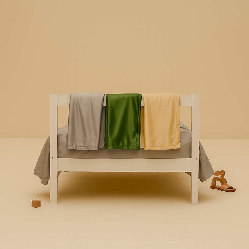 Tsukikage - YORU's Silk Pillowcase - Pure Mulberry Natural Silk - Cooling & Anti-Sweat - Prevention Hair Loss - Reduction Skin Wrinkle - 78x48cm