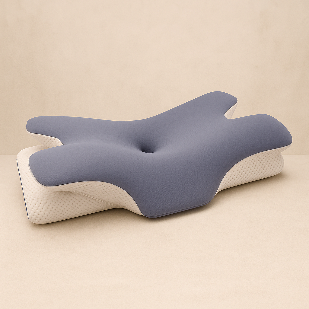 BUY ONE GET ONE FREE - Totonou - YORU Anti Neck Pain Pillow - Fits Back/Stomach/Side Sleeper - Anti Sweat - High Density and Slow Rebound Memory Foam - 67x36x15cm