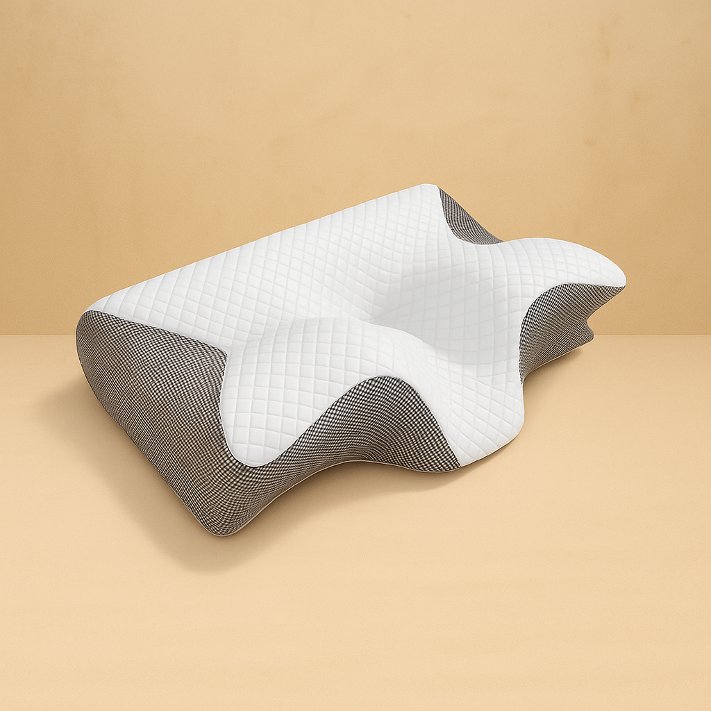 BUY ONE GET ONE FREE - Kokyū - YORU Anti Snoring Pillow - Fitting back/side/stomach sleeper - Elevated Contour Memory Foam - Anti-Sweat - 60x40x12cm