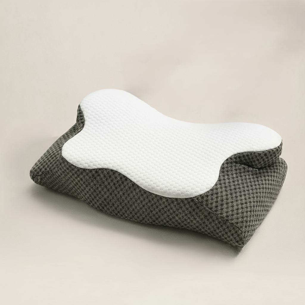 BUY ONE GET ONE FREE - Itamikei – YORU Jaw/TMJ Relief Pillow - Teeth grinding/Clenching/Jaw thrusting/Bruxism - Back/Side/Stomach Sleeper - Pressure Distributing Memory Foam - Anti-Sweat - 60x30x13cm