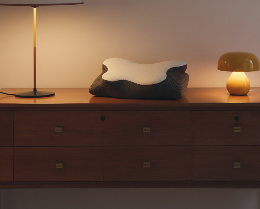 BUY ONE GET ONE FREE - Itamikei – YORU Jaw/TMJ Relief Pillow - Teeth grinding/Clenching/Jaw thrusting/Bruxism - Back/Side/Stomach Sleeper - Pressure Distributing Memory Foam - Anti-Sweat - 60x30x13cm