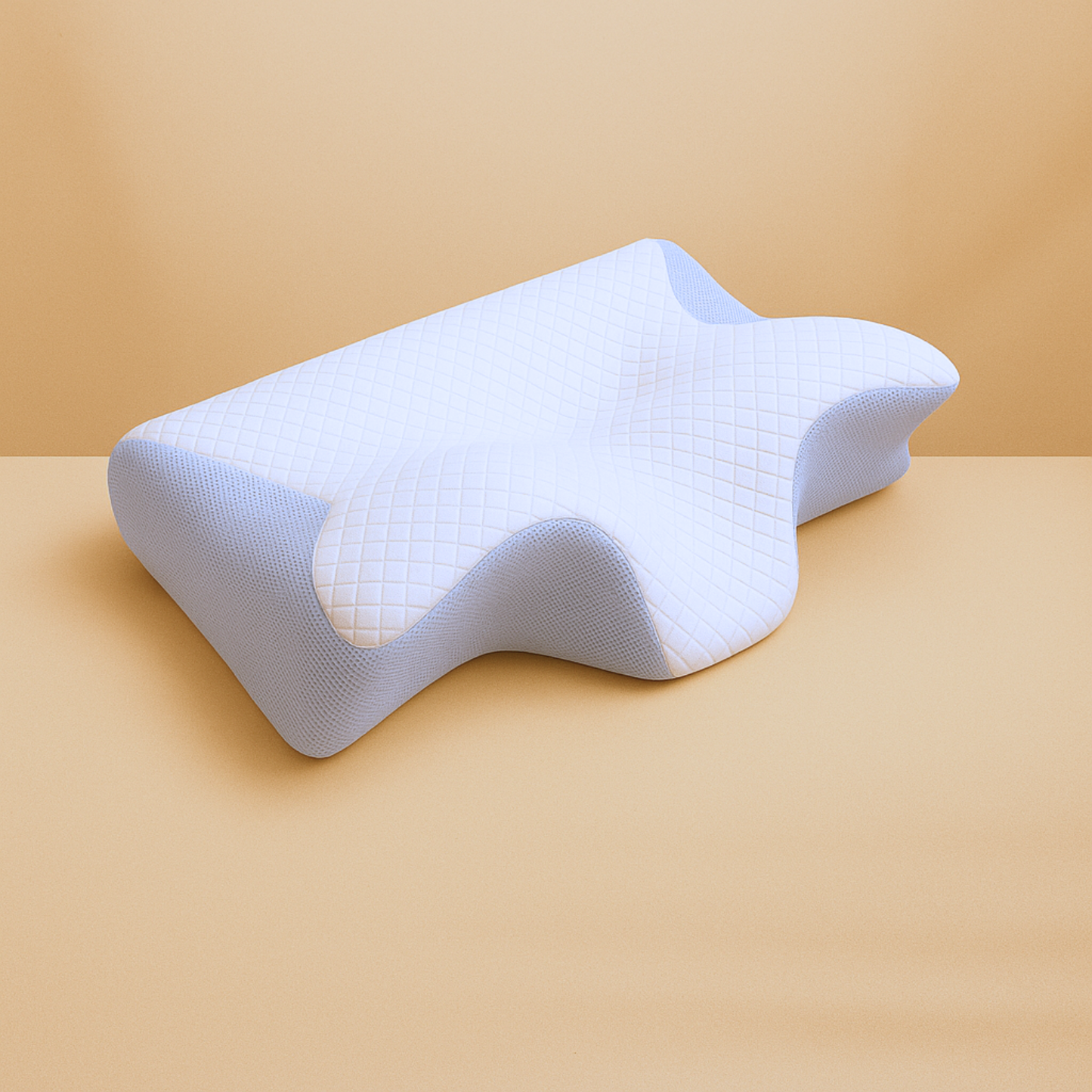 BUY ONE GET ONE FREE - Kokyū - YORU Anti Snoring Pillow - Fitting back/side/stomach sleeper - Elevated Contour Memory Foam - Anti-Sweat - 60x40x12cm